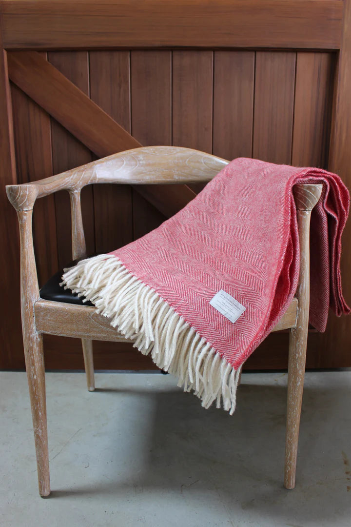 Mt Somers Station Lambs Wool Blanket
